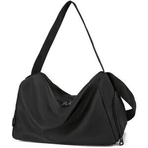 Women's Travel Gym Bag –Waterproof Duffel with Shoes Storage